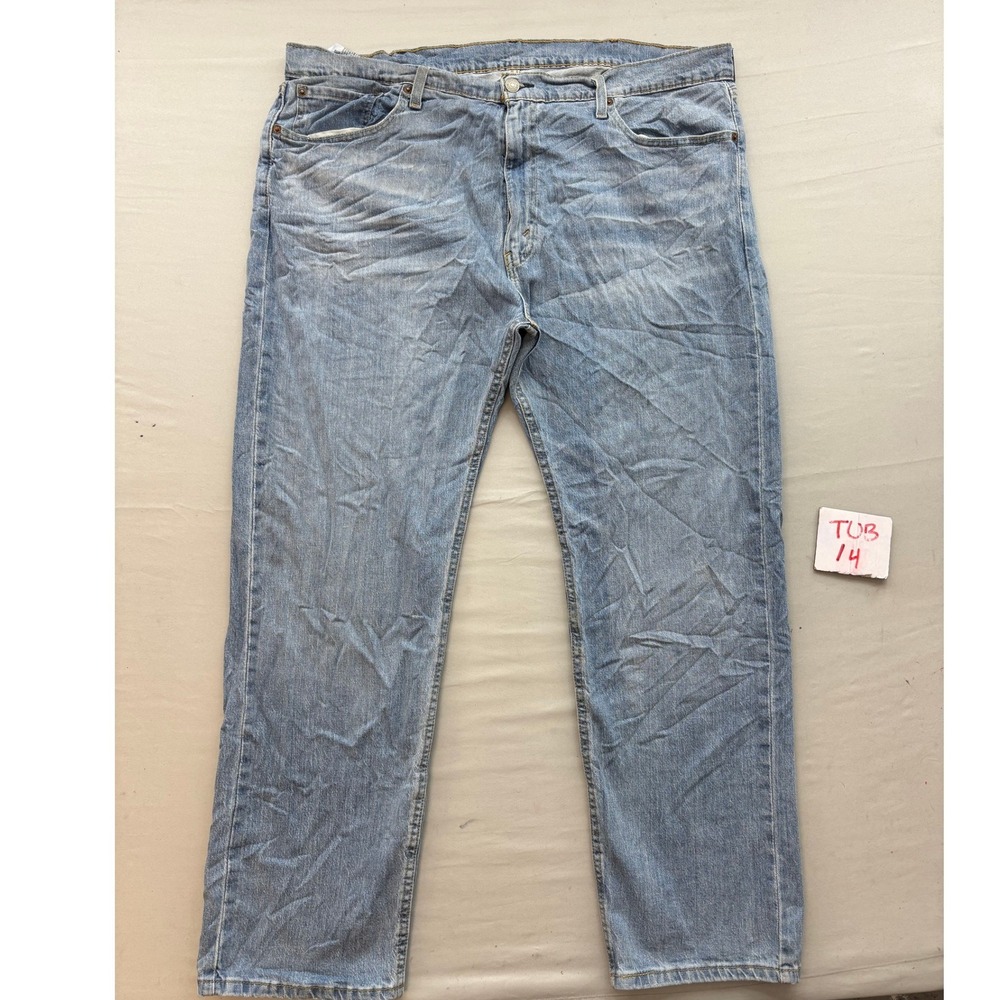 Levis 541 Athletic Taper Jeans Mens 40x30 Light Wash Denim Blue Pants